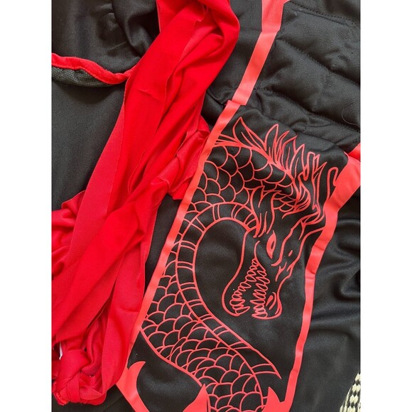 Spooktacular Creations Red Dragon Child's Ninja Halloween Costume, Large - Picture 6 of 7